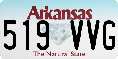 AR license plate 519VVG
