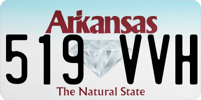AR license plate 519VVH