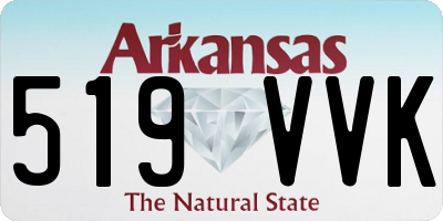 AR license plate 519VVK