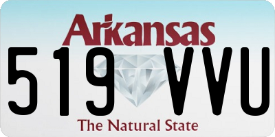AR license plate 519VVU