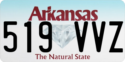 AR license plate 519VVZ