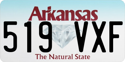 AR license plate 519VXF