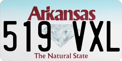 AR license plate 519VXL