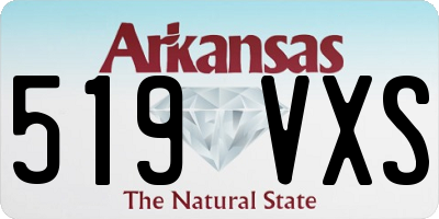 AR license plate 519VXS