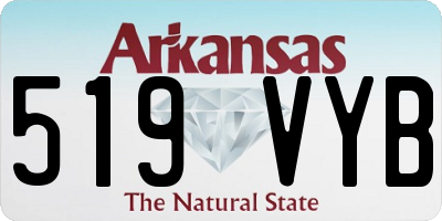 AR license plate 519VYB