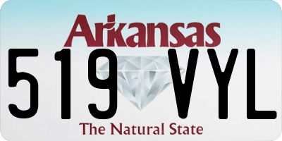 AR license plate 519VYL