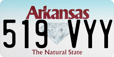 AR license plate 519VYY