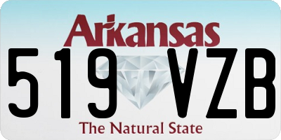 AR license plate 519VZB