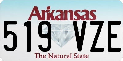 AR license plate 519VZE