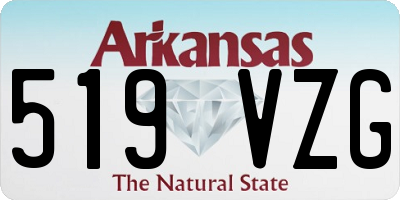 AR license plate 519VZG