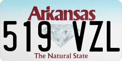 AR license plate 519VZL
