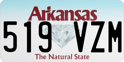 AR license plate 519VZM