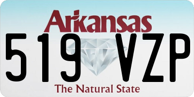 AR license plate 519VZP