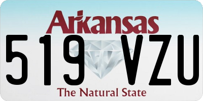 AR license plate 519VZU