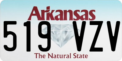 AR license plate 519VZV