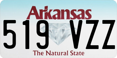 AR license plate 519VZZ