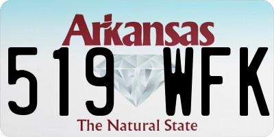 AR license plate 519WFK