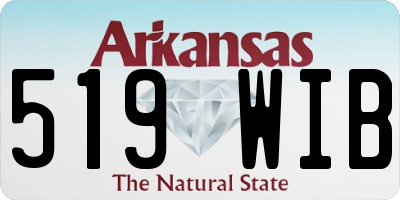 AR license plate 519WIB