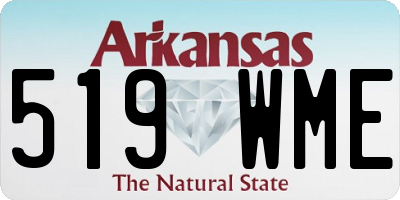 AR license plate 519WME