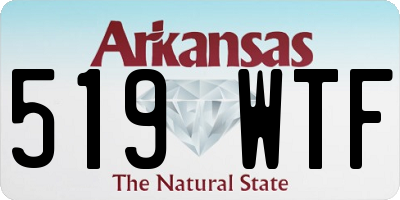 AR license plate 519WTF