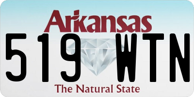 AR license plate 519WTN