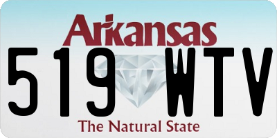 AR license plate 519WTV