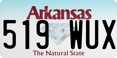 AR license plate 519WUX