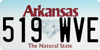 AR license plate 519WVE