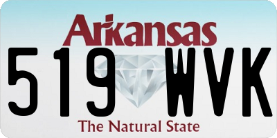 AR license plate 519WVK