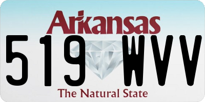 AR license plate 519WVV