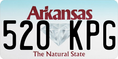 AR license plate 520KPG