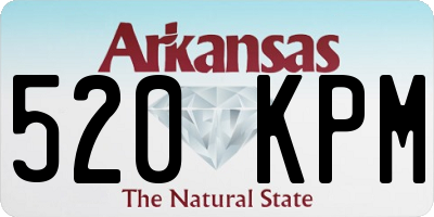 AR license plate 520KPM