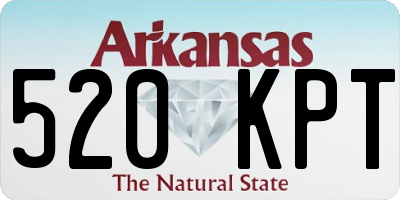 AR license plate 520KPT