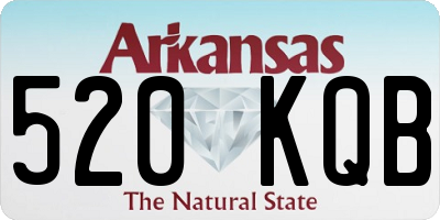 AR license plate 520KQB