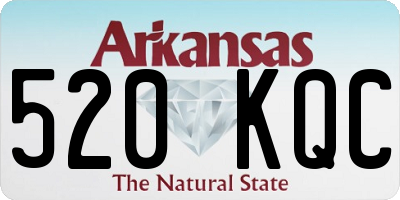 AR license plate 520KQC