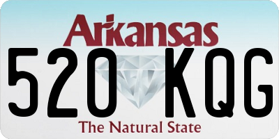 AR license plate 520KQG
