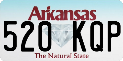 AR license plate 520KQP