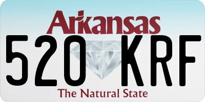 AR license plate 520KRF