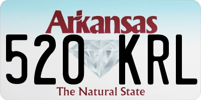 AR license plate 520KRL