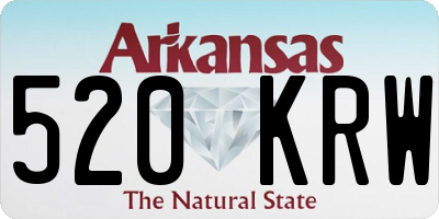 AR license plate 520KRW