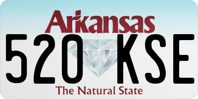 AR license plate 520KSE