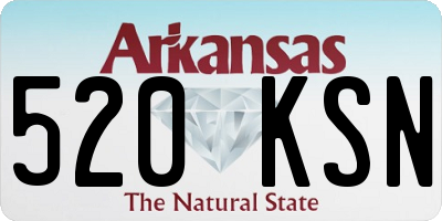 AR license plate 520KSN