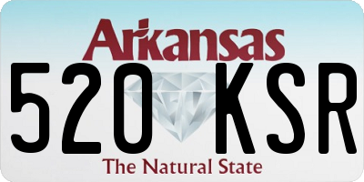AR license plate 520KSR
