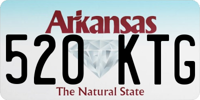 AR license plate 520KTG