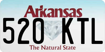 AR license plate 520KTL