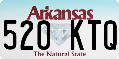 AR license plate 520KTQ