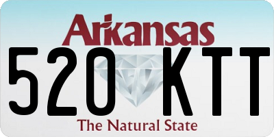 AR license plate 520KTT
