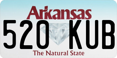 AR license plate 520KUB