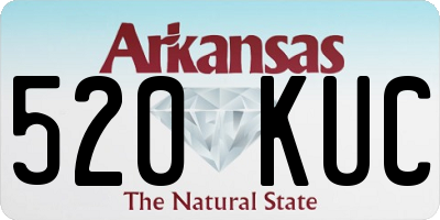 AR license plate 520KUC