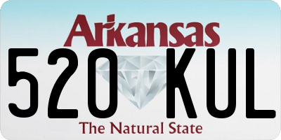 AR license plate 520KUL